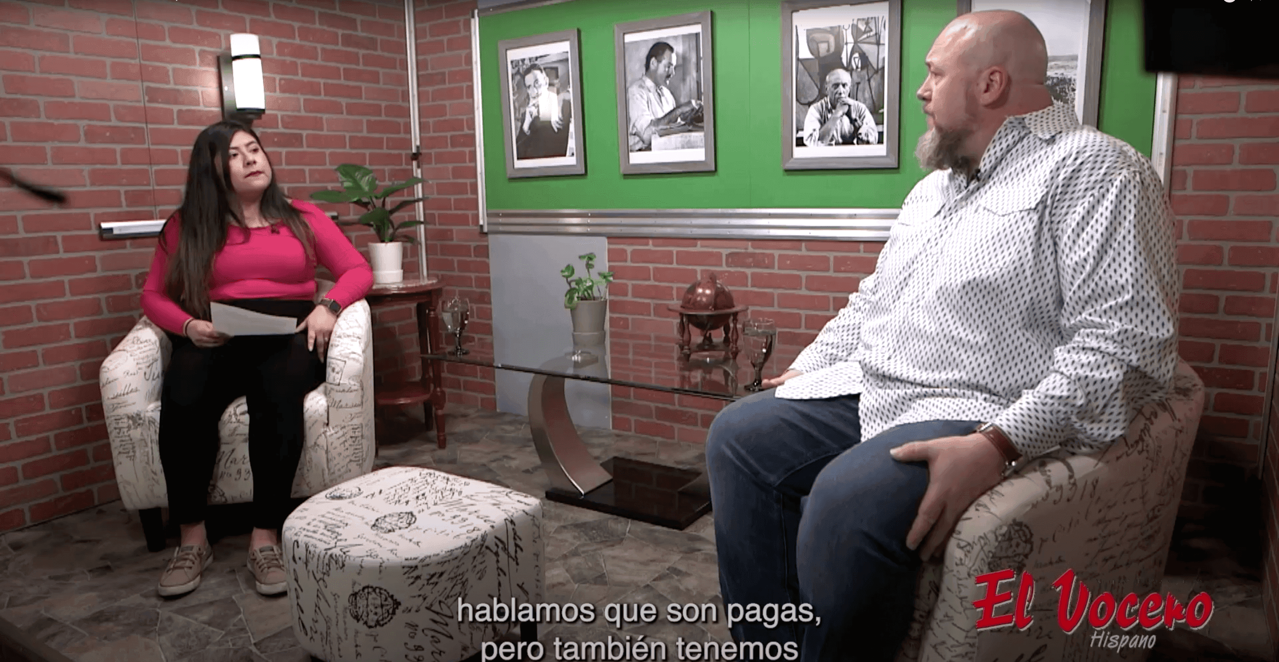 Interview with El Vocero Hispano